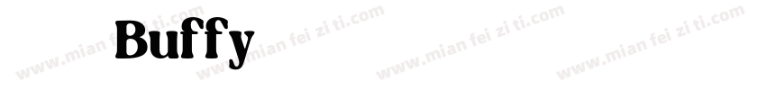 鄞禾軒 Buffy字体转换